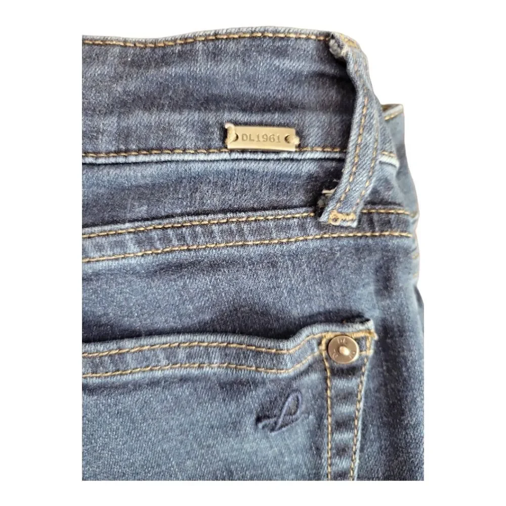 JAxDL DL1961 NO.3 Instasculpt Skinny Shattered Jeans Size 27